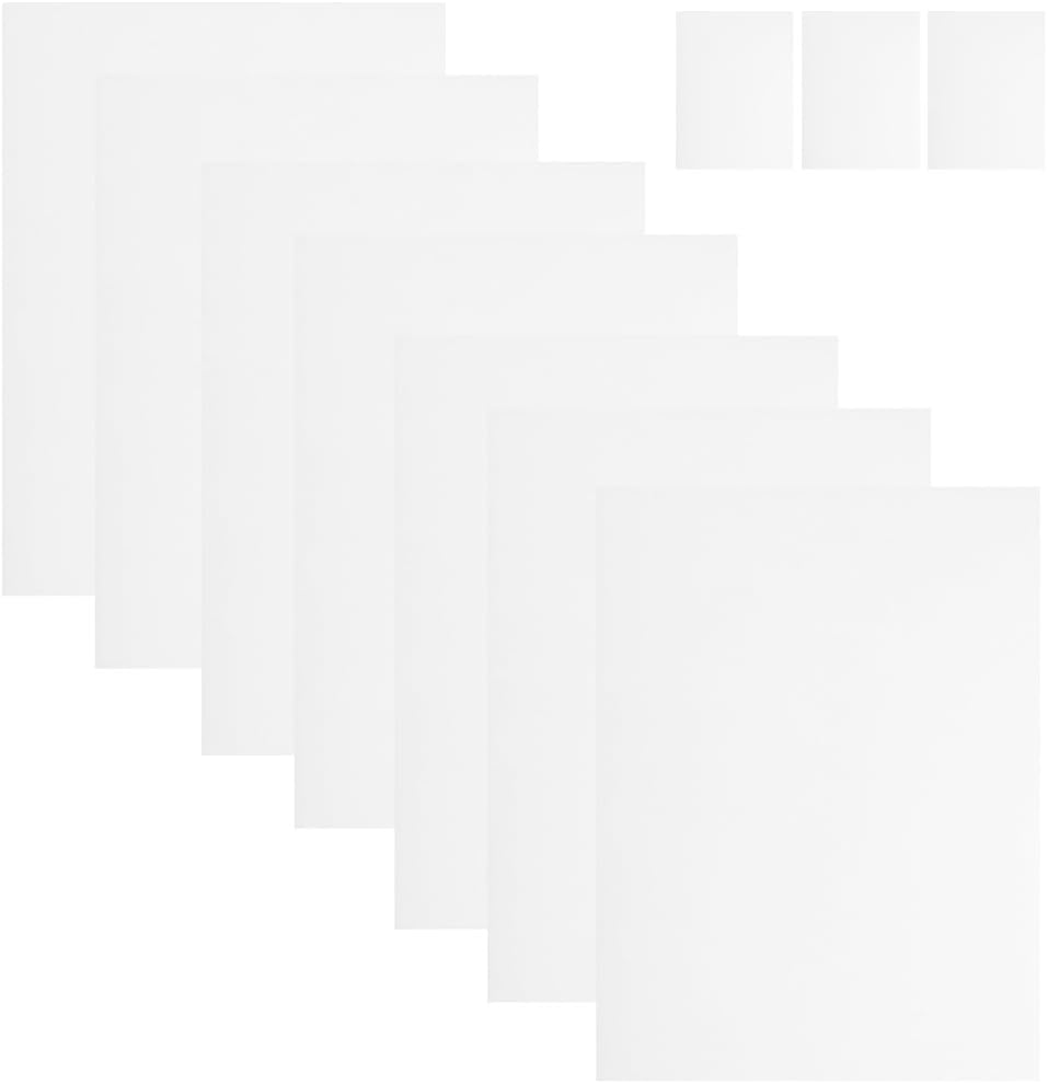 PLAFOPE 10Pcs DIY Eva Foams Boards - A4 Large Blank Thicken Foams Sheet Core Board Decorate Poster Crafts DIY Exhibition for Projects Model Craft Display - Yellow image number 6