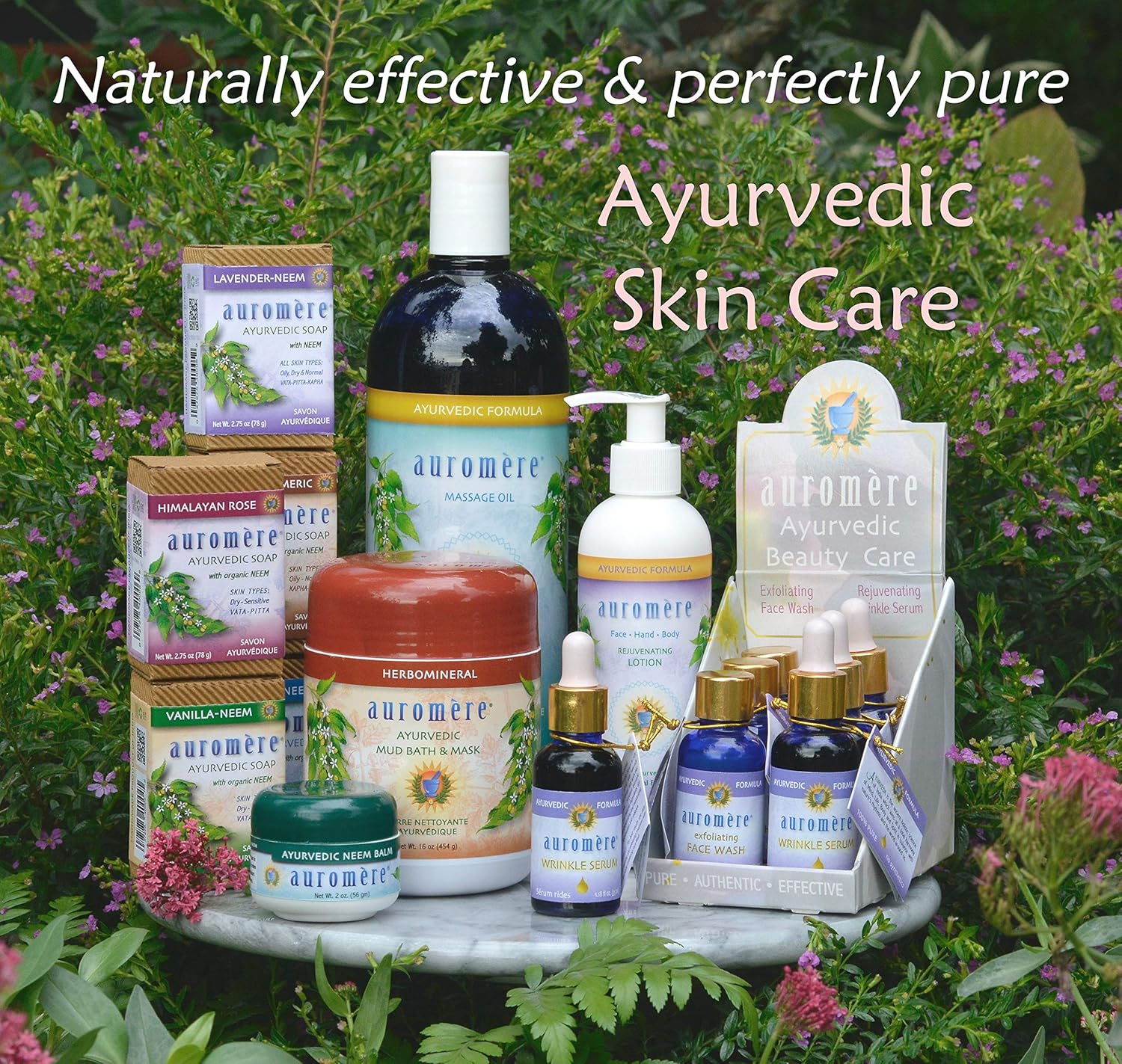 Auromere Lavender-Neem Ayurvedic Neem Soap 78 G, 78 Grams image number 5