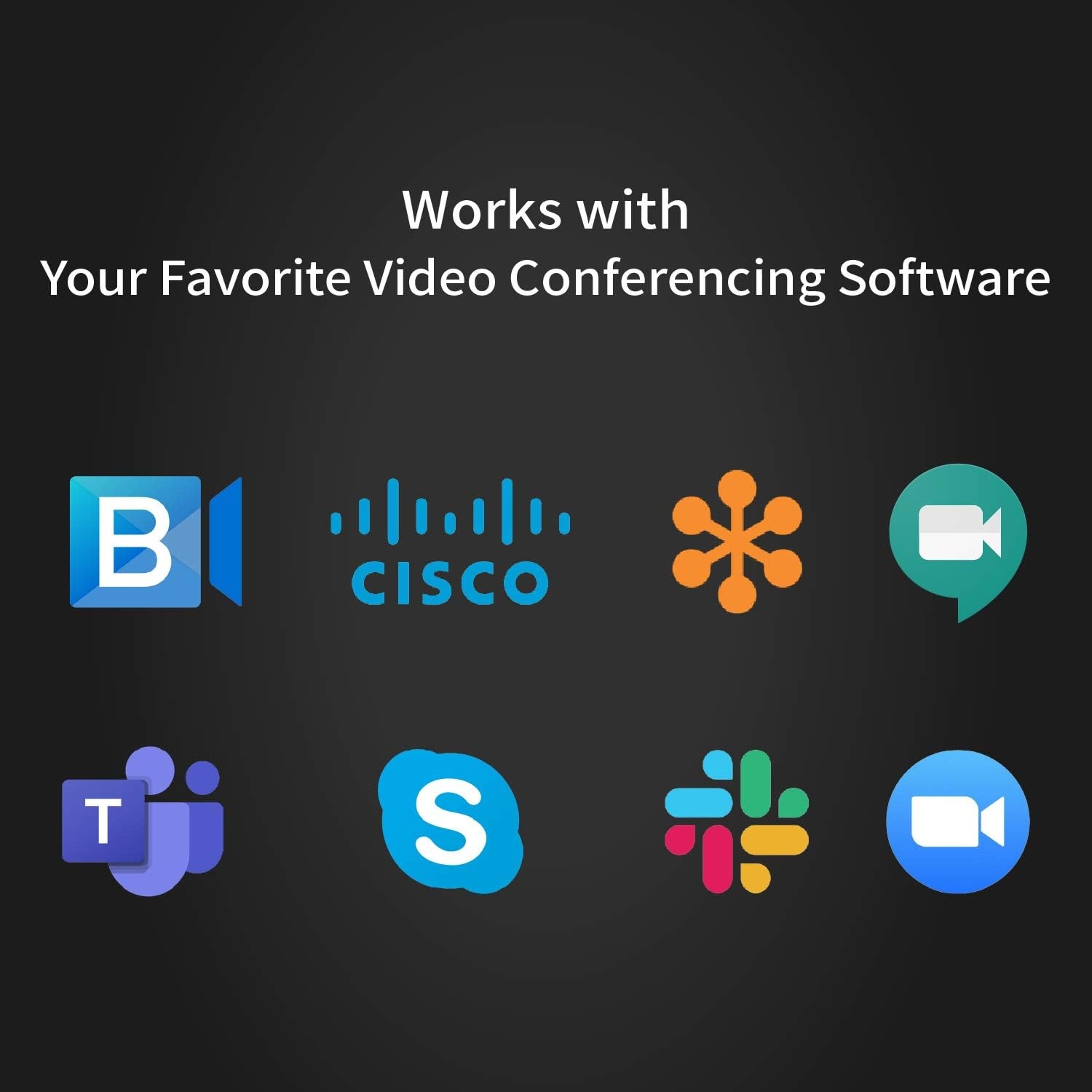 J5Create 360 Degree All around Meeting Webcam - 1080P HD Video Conference Camera with High Fidelity Microphone, USB-C | for Video Conferencing, Online Classes, and Collaboration (JVCU360) image number 2