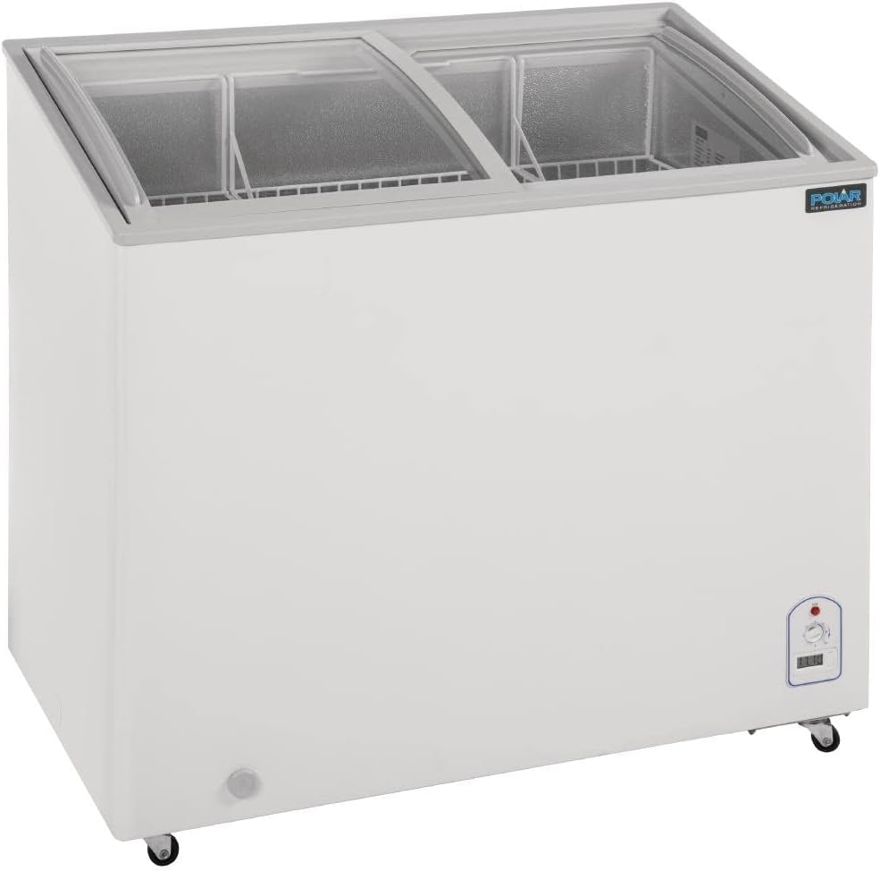 Polar G-Series Display Chest Freezer, 200 Liter Capacity, Silver image number 6
