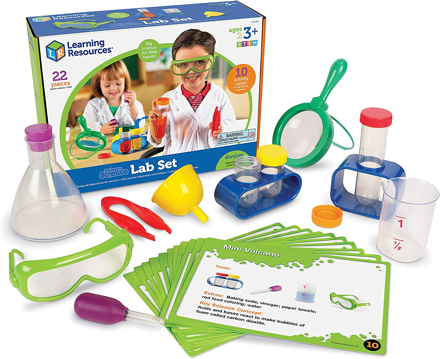 Learning Resources Primary Science Lab Activity Set, Science Exploration, 22 Pieces, Ages 4+ Multi image number 3