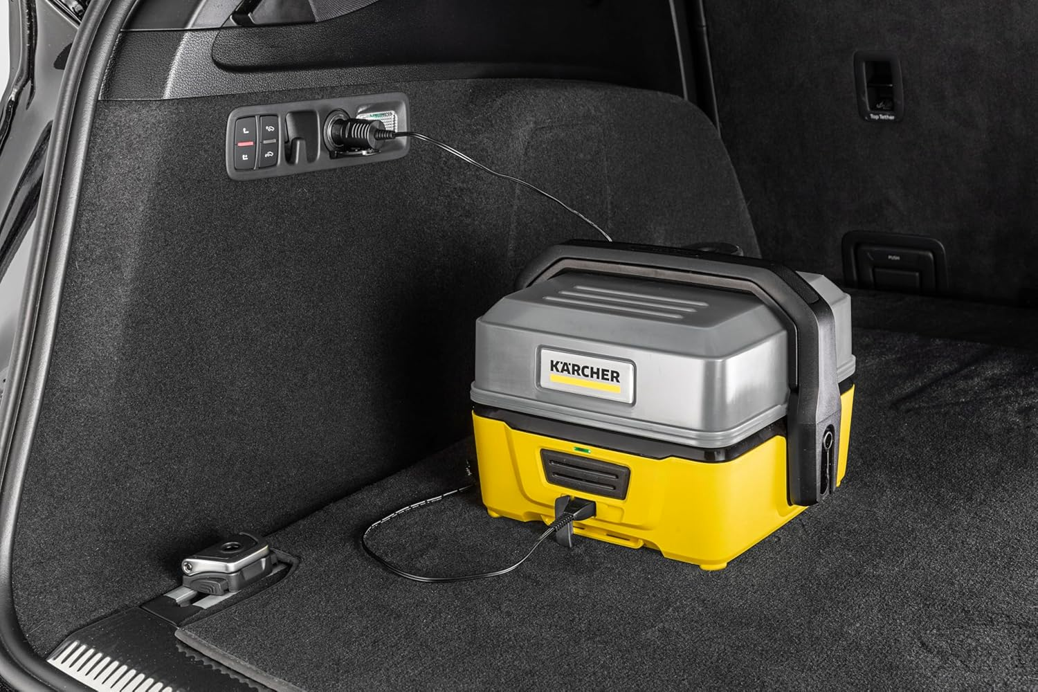 K&auml;rcher KAR012 in Car Adaptor for the OC3 Outdoor Cleaner, Black, 150 X 38 X 44Mm image number 3
