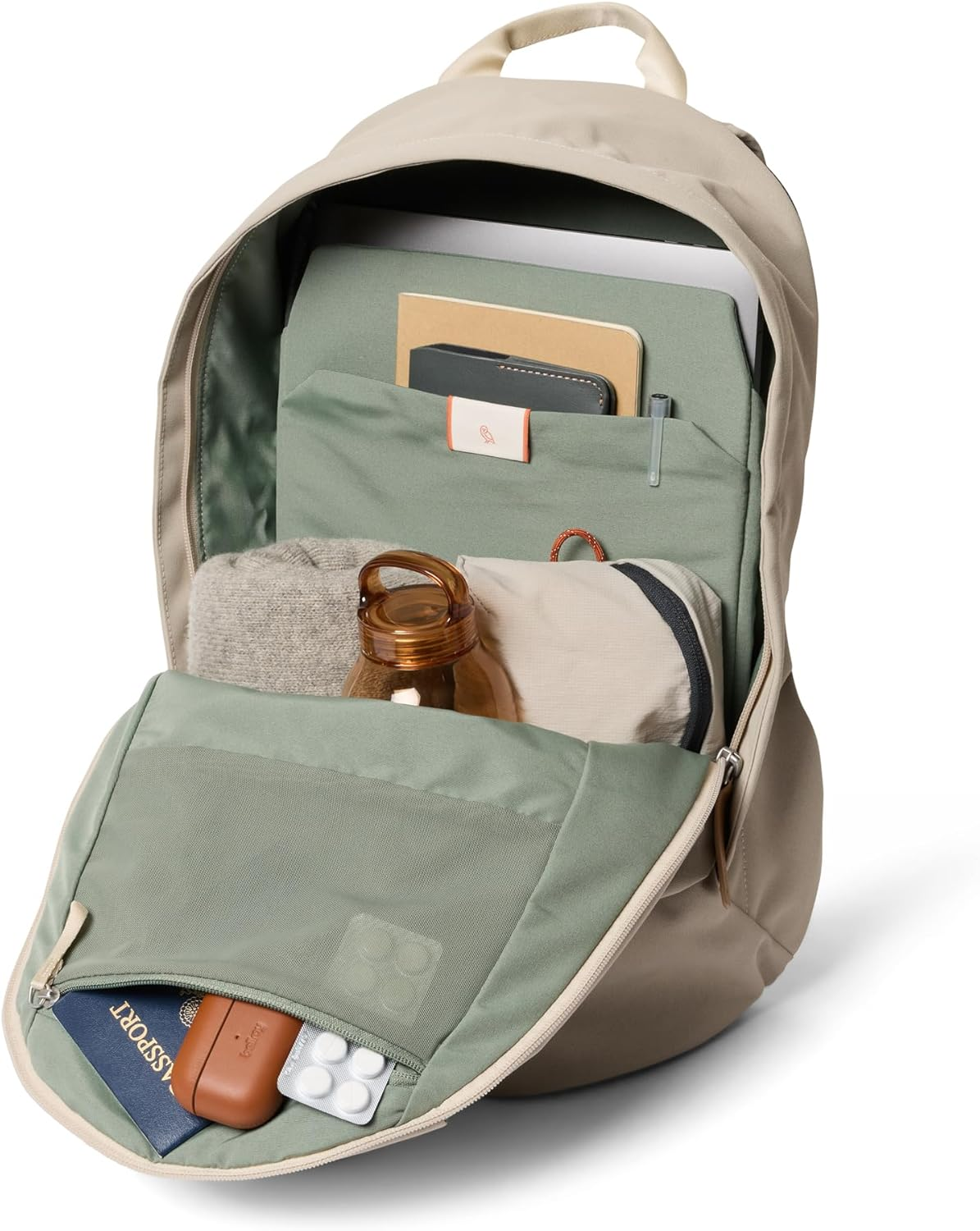 Bellroy Classic Backpack - 3Rd Edition (Commuter Backpack with 16 Inch Laptop Sleeve, Tactile Fabric, Luggage Pass-Through) - Indigo image number 4