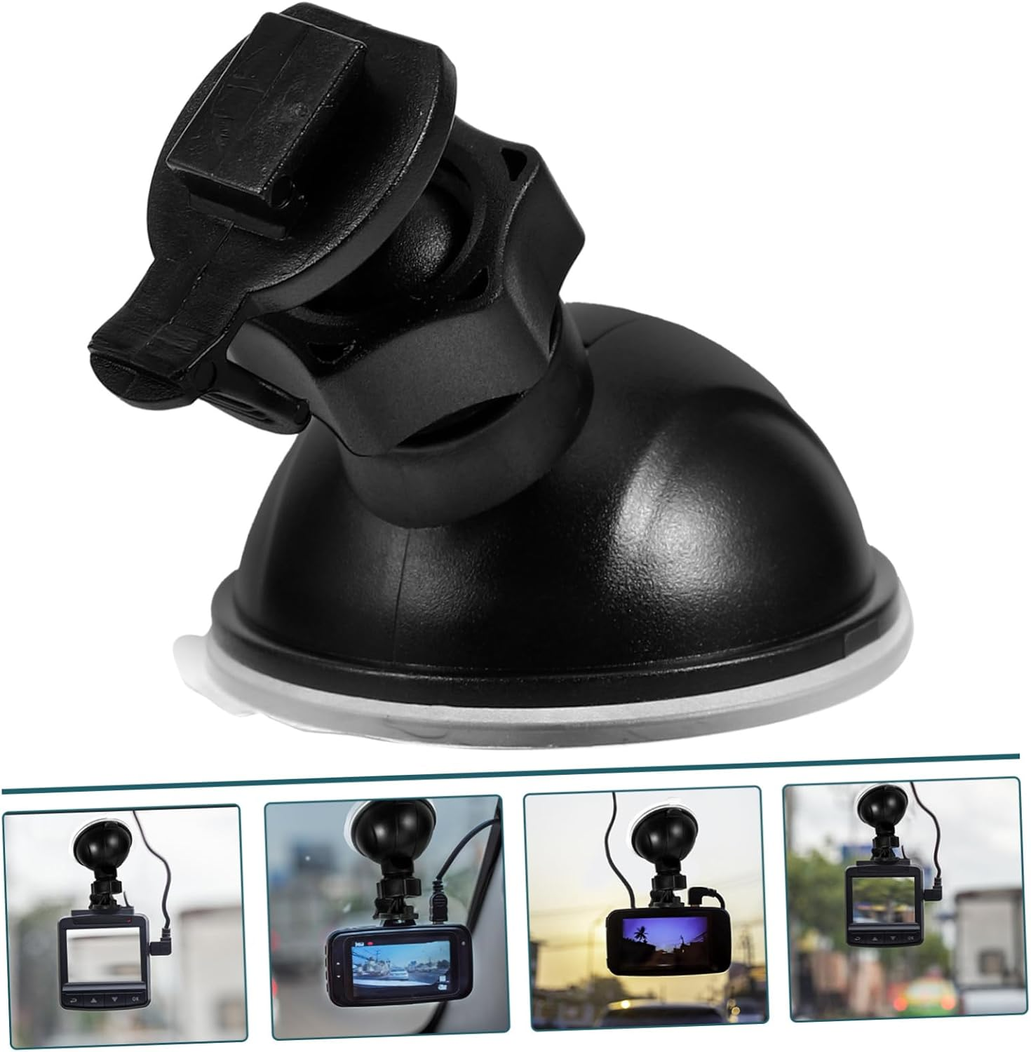 Homoyoyo Dashcam Suction Cup Mount - Durable Dashcam Holder for Secure Car Installation - Compatible with Navman Dash Cameras Easy to Use and Adjustable Design image number 2