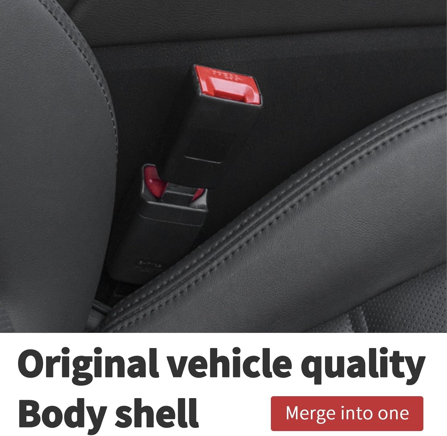 1 Pack Seat Belt Extender, Car Accessories Buckle Holder for Easy Buckling, Adjustable Clip Assistant for Adults, Elderly & Special Needs, Universal Fit image number 1