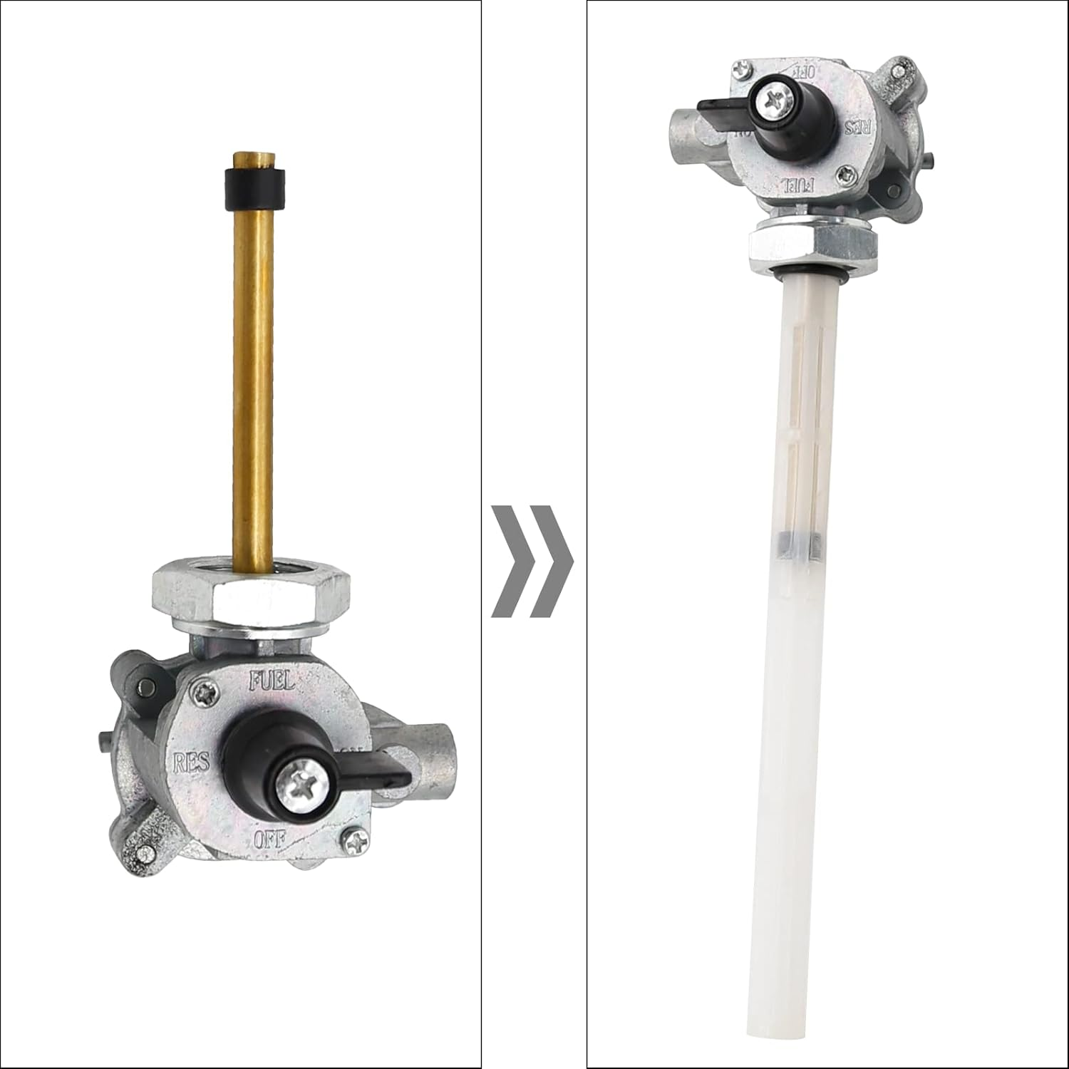 VT750C Fuel Petcock Valve Gas Tank Switch Replacement for Honda Shadow Spirit Aero 750 VT750C2 VT750CA VT750C2F 2007-2009 image number 6