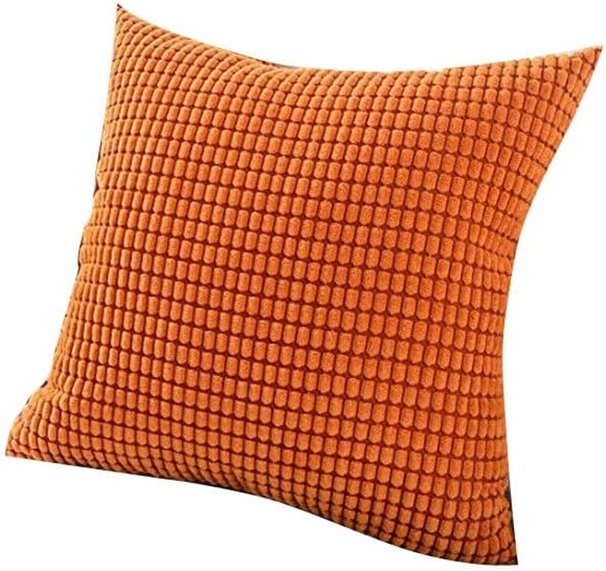 45X45 Plain Solid Colour Cushion Cover Decorative Pillow Case Home, Hidden Zipper Design, Handmade Quality - Black image number 4