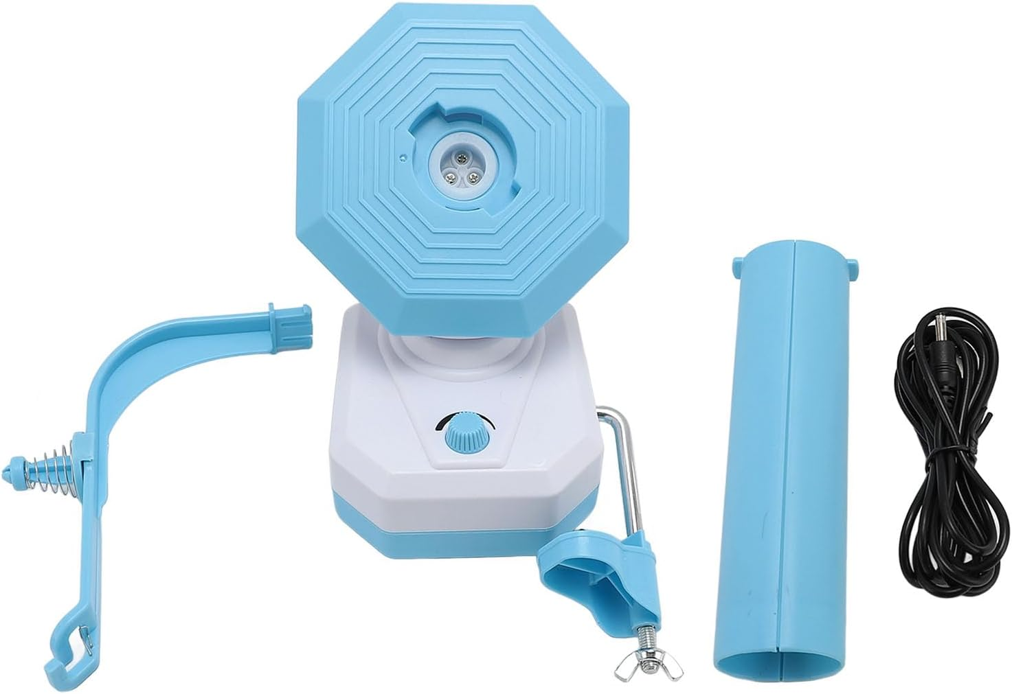 Yarn Winder, Electric Yarn Winder for Crocheting, Large Capacity Electric Yarn Ball Winder, Stepless Speed Automatic Yarn Spinner Yarn Cake Winder for Knitting Enthusiast image number 2