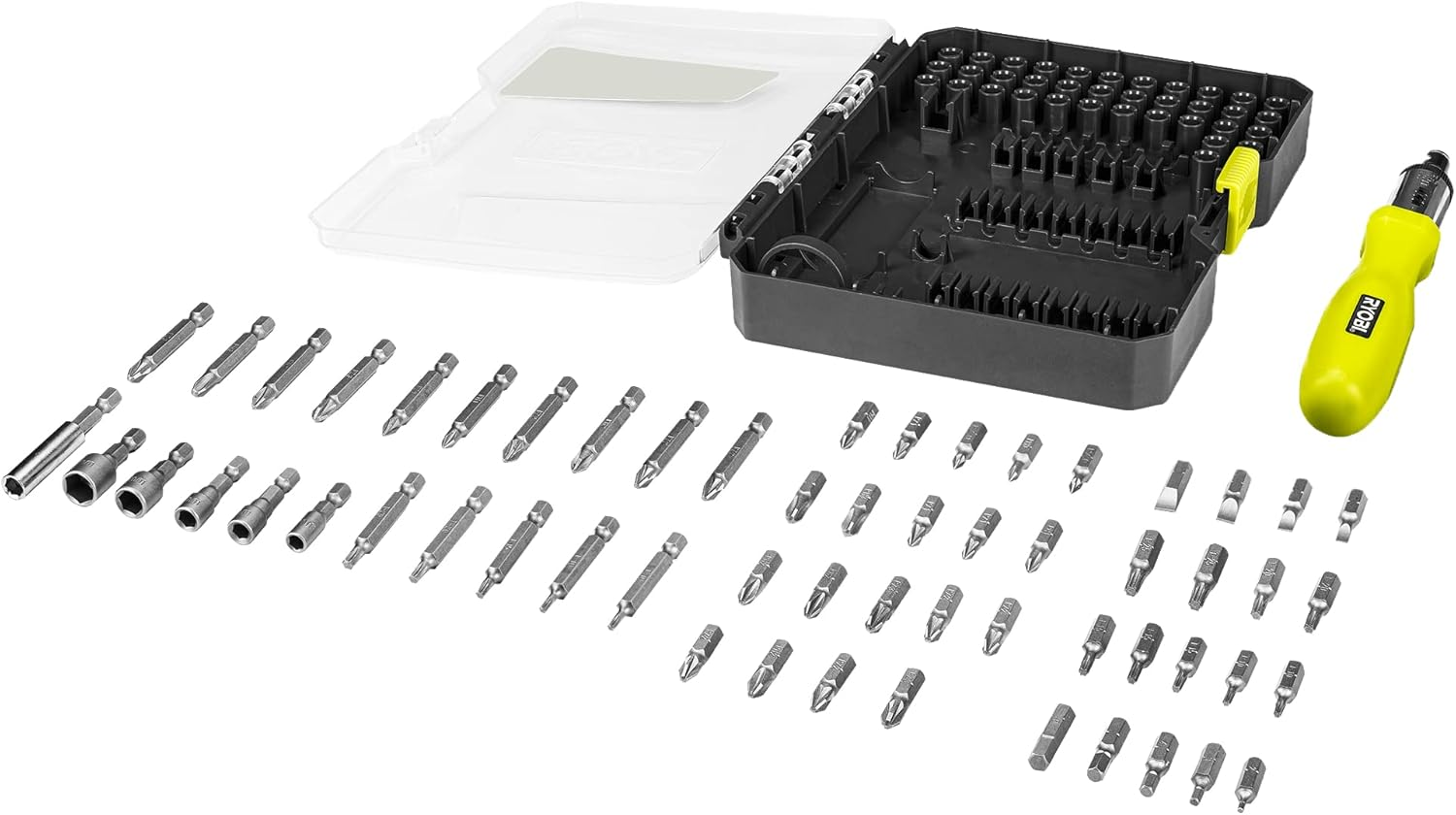 RYOBI 59-Piece Accessory Set 5132002251 RAK59SD (With Screwdriver) image number 3
