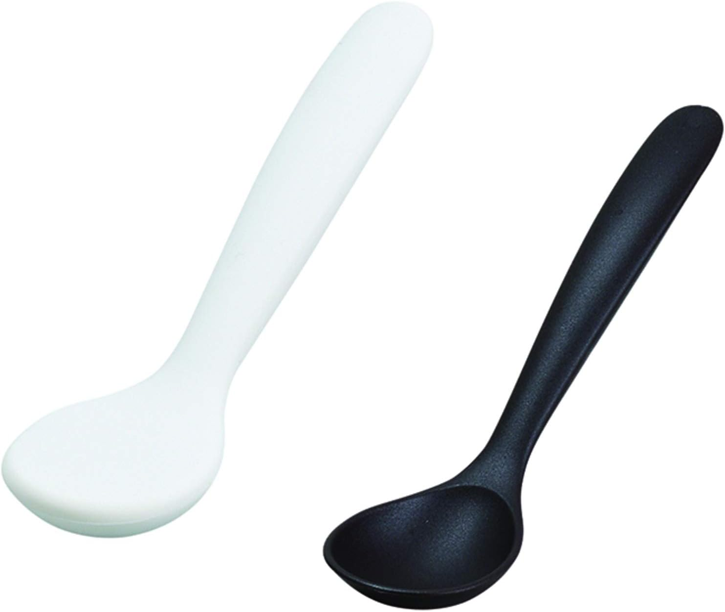 Pearl Metal HB-5463 Home Label Perfect for Food Mug, Spoon with Case, Black