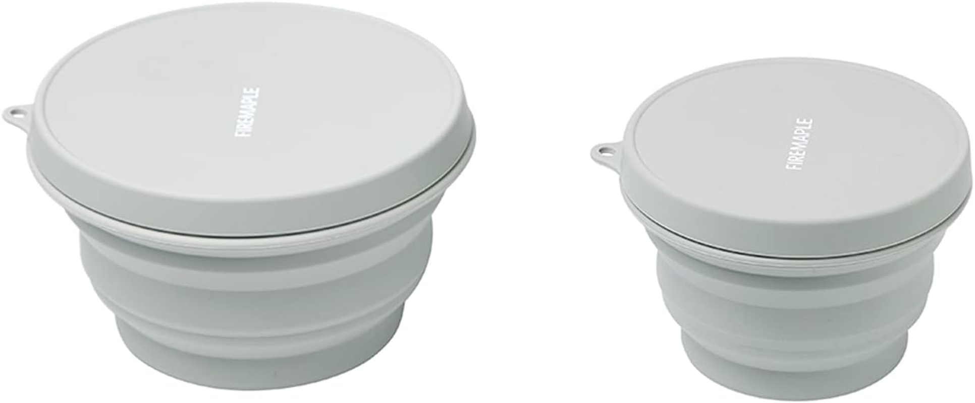 Fire-Maple Collapsible Camping Bowl | Portable Silicone Bowl with Lid | Hot-And-Cold Dinnerware for Backpacking Camping Travel Hiking (1000Ml) image number 1