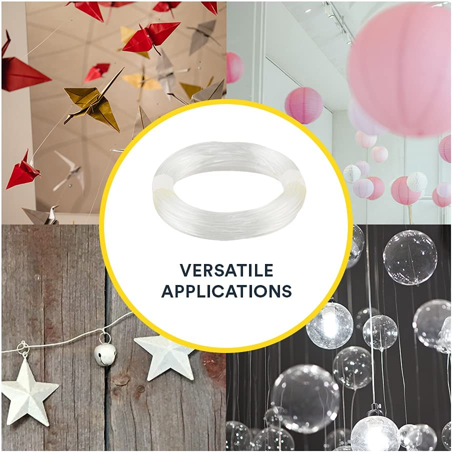 OOK 534608, Clear 50104 Invisible Hanging Wire Supports up to 50-Pounds, 1 Pack image number 4