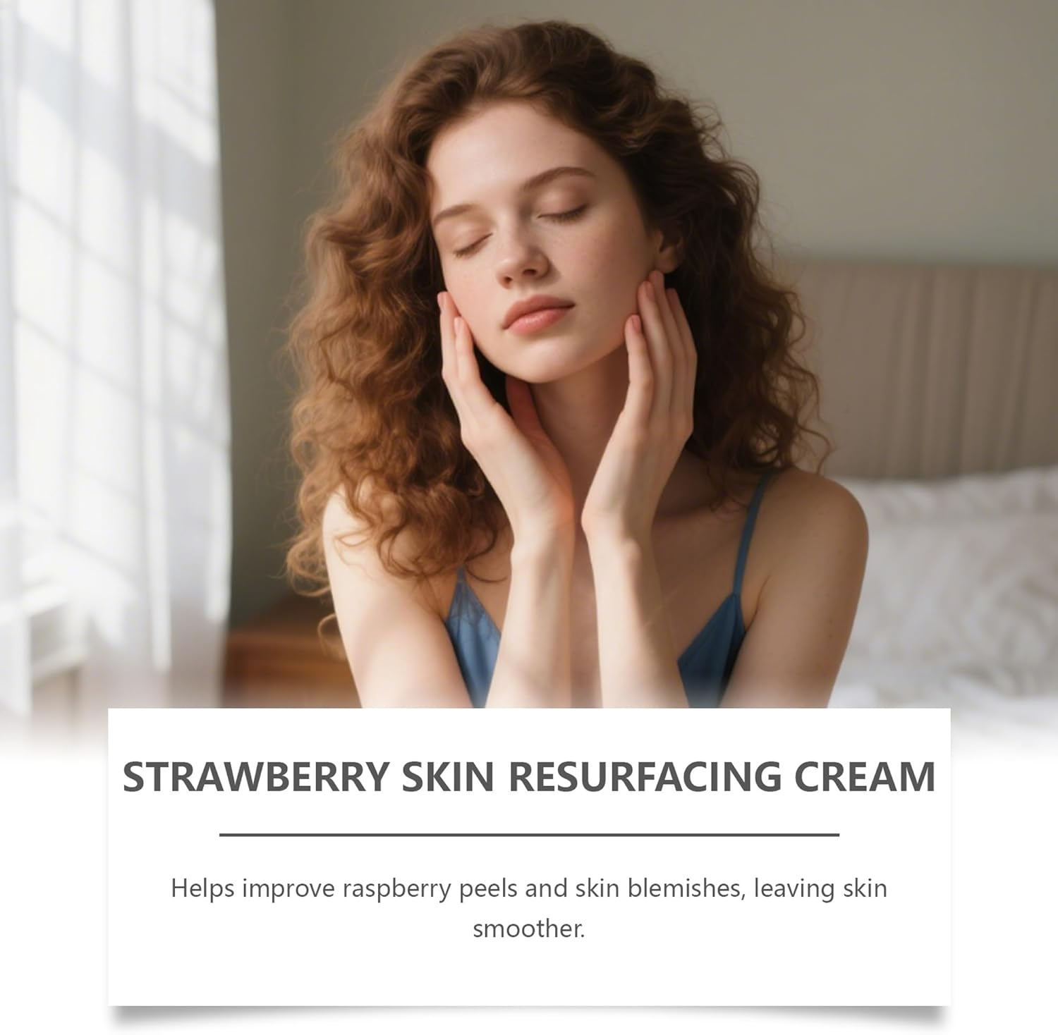 Depehelp Strawberry Skin Treatment, Strawberry Legs Treatment, Leaving the Body Feelingnourished, Soft, and Refreshed, Improves Skin Tone, Texture, and Overall Clarity