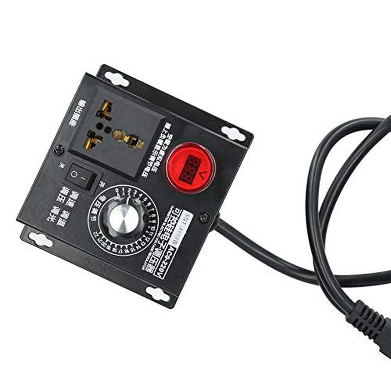 Electronic Voltage Regulator, AC110/220V AC Voltage Regulator, High Power High Current Temperature Regulation(Australian Regulations) image number 6