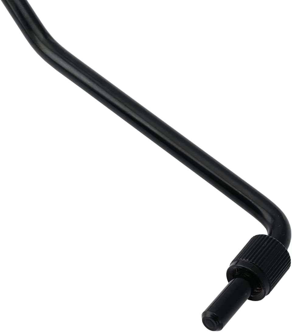 Musiclily Pro 6Mm Collared Steel Tremolo Arm Whammy Bar Vibrato Arm for Floyd Rose Double Locking Tremolo Bridge Electric Guitar, Black - Black image number 6