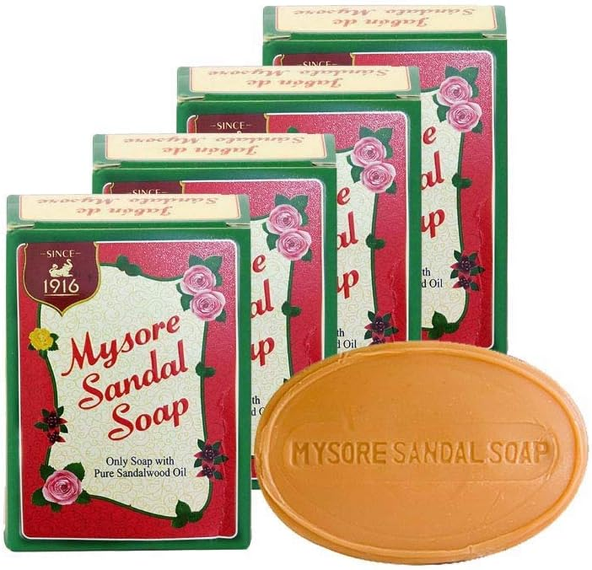 Mysore Sandal Soaps Pack of 10 (75 Gr. Bars) image number 5