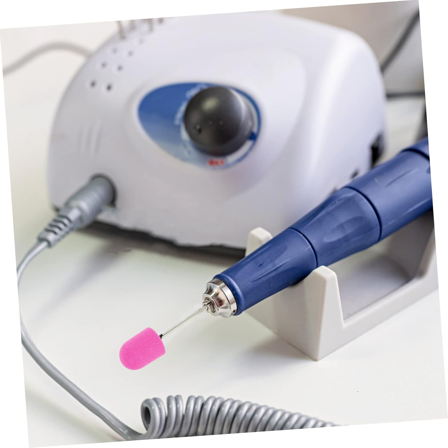 SOESFOUFU Nail Sanding Caps Set Pcs Manicure Sand Cap Nail Polishing Tools Wear and Break Resistant Portable Design image number 6