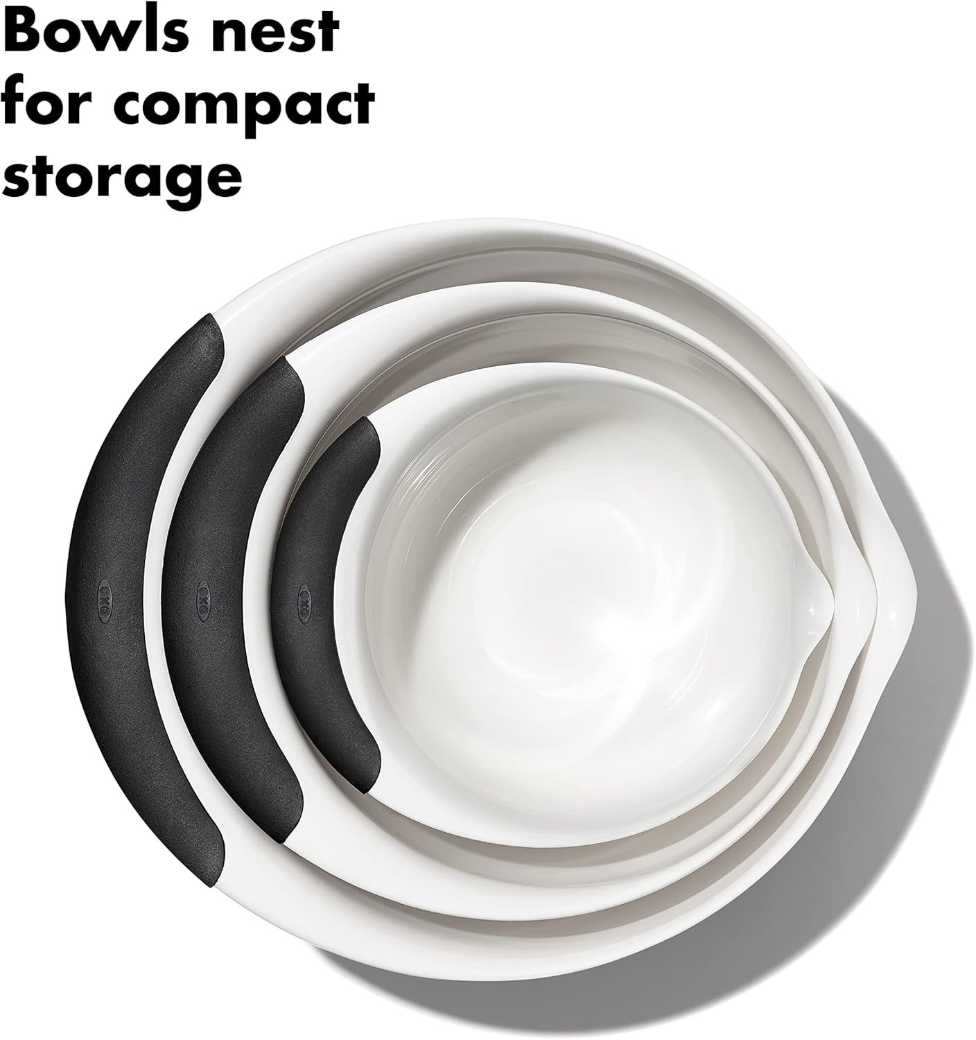 OXO Good Grips Mixing Bowl, White, 4.7 Litre image number 1