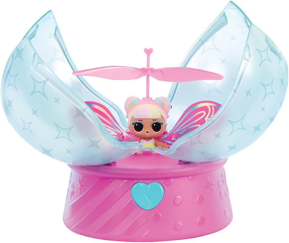 L.O.L. Surprise! Magic Flyers Fairies Tots - Flower Child - Includes 1 Doll and a Wand, Comes in a Flower-Shaped Packaging, Collect All 2 image number 6