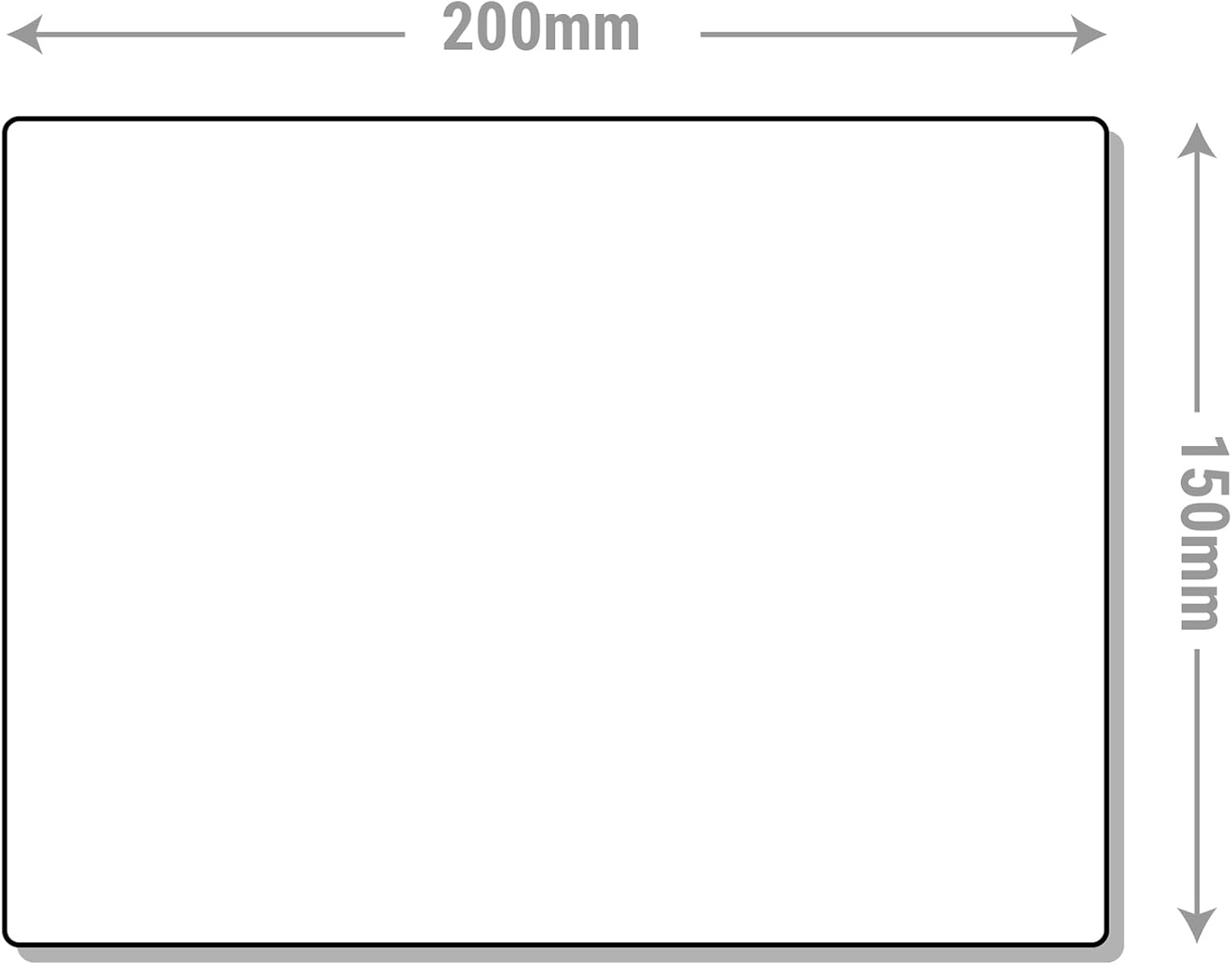 V Safety Your Security Lead Is Located 200 X 150 Mm - 2Mm Rigid Plastic Safety Sign image number 1