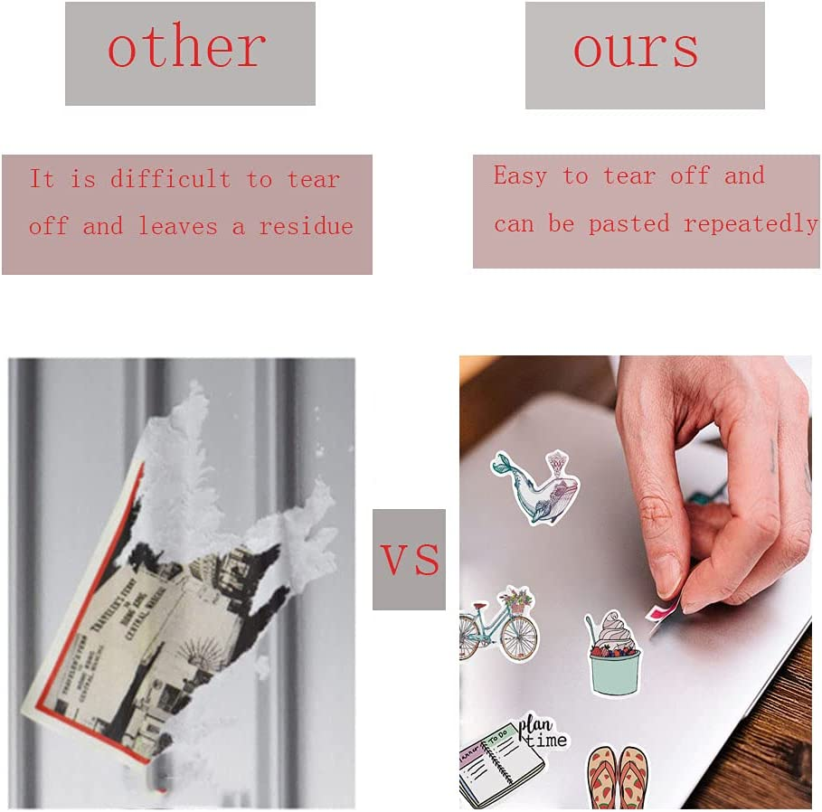 Cartoon Owl Stickers,50 PCS Cartoon Owl Graffiti Vinyl Waterproof Decals for Water Bottles Computer Bicycle Skateboard Luggage Phone Pad Laptop Kids Teens Stickers Pack image number 2