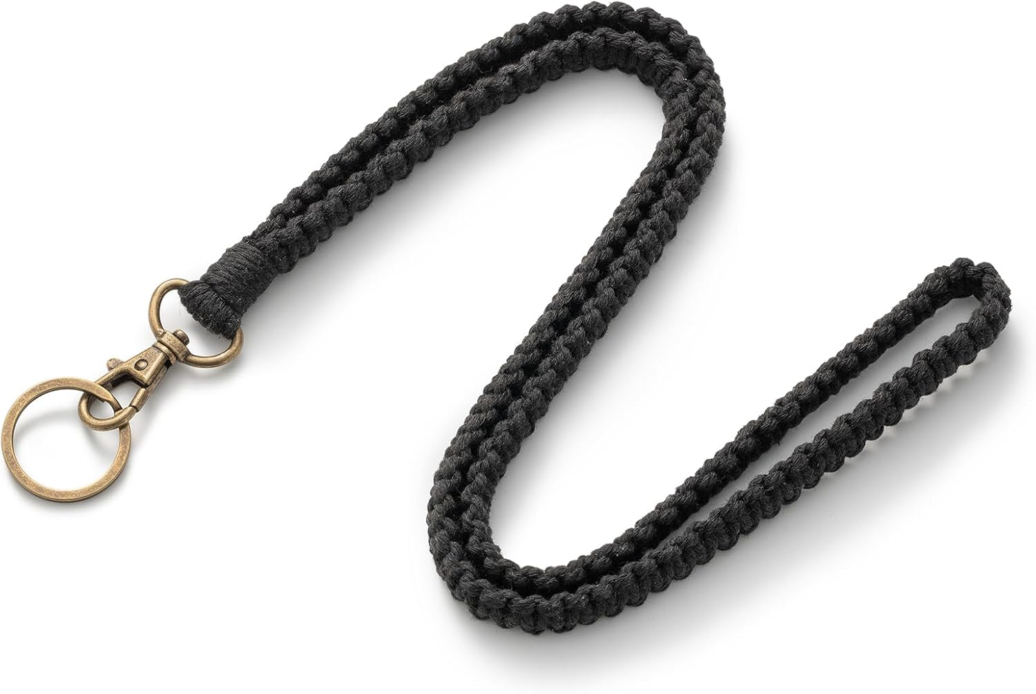 MORSUNBELA Lanyard,Neck Handmake Lanyard Green,Lanyards for Keys,Work ID Card Bohemian Wrist Strap Keychain for Teacher Office