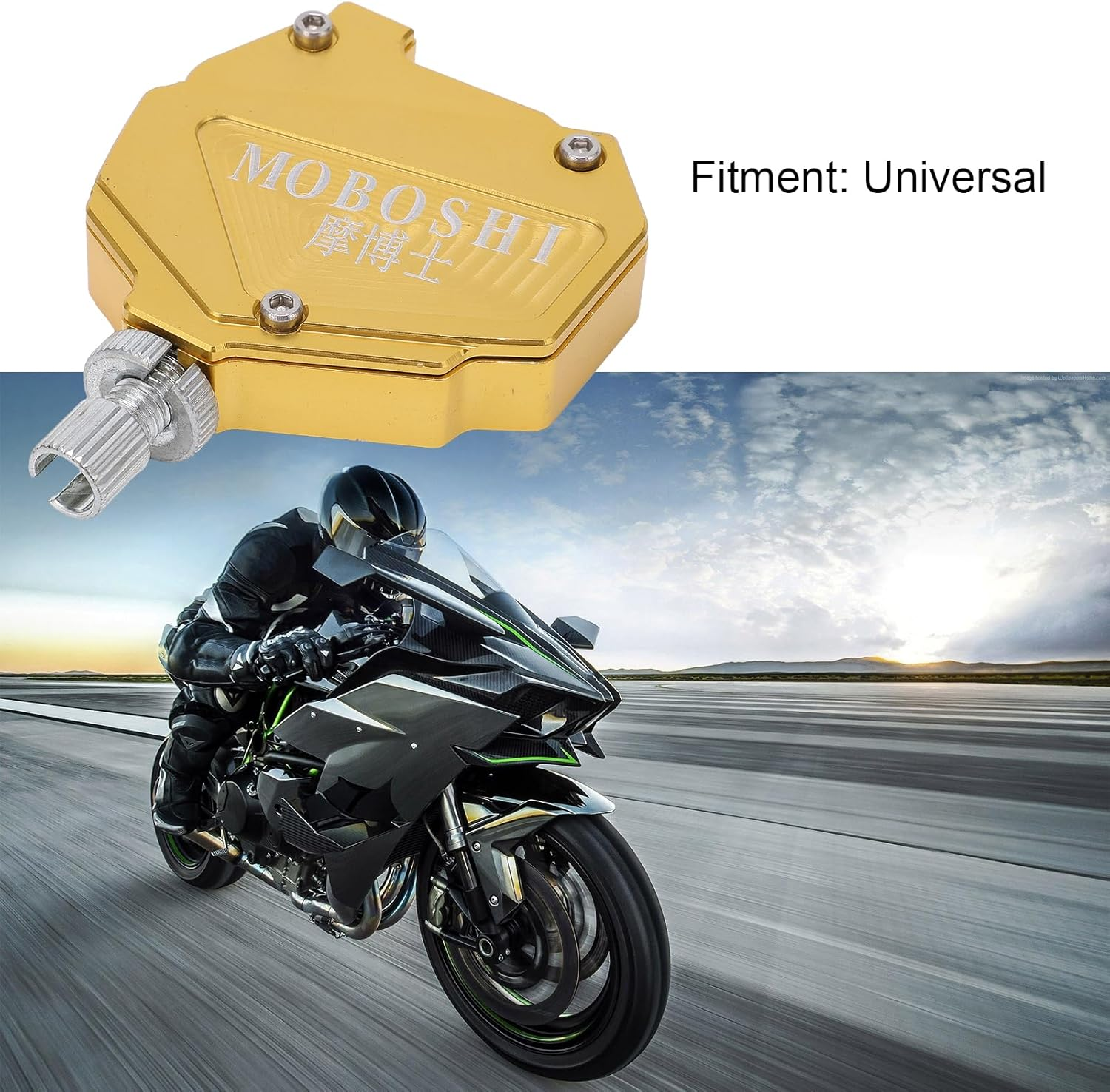 Stunt Clutch Pull Cable Lever， Clutch Cable Easy Pull System，Gold Universal Motorcycle Stunt Clutch Lever Easy Pull Cable System Aluminium Alloy Motorbike Accessories Braking System image number 2