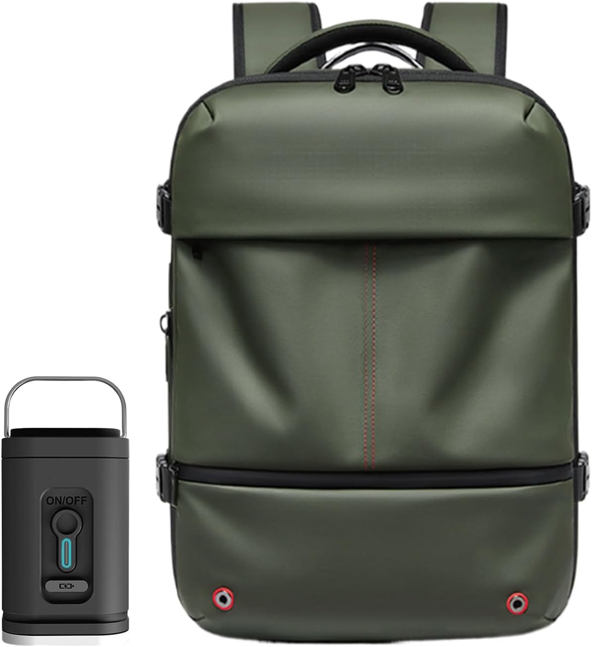 Travel Backpack with Vacuum System | Waterproof 48L Expandable Compression Backpack - Outdoor Bags for Urgency Adventure Business Trip Daily Commuting Scout Trail Fishing Tracking