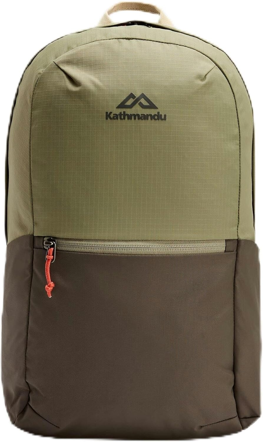 Kathmandu Axon Everyday Backpack - 18L Unisex Beech/Dark Moss 18LTR image number 4