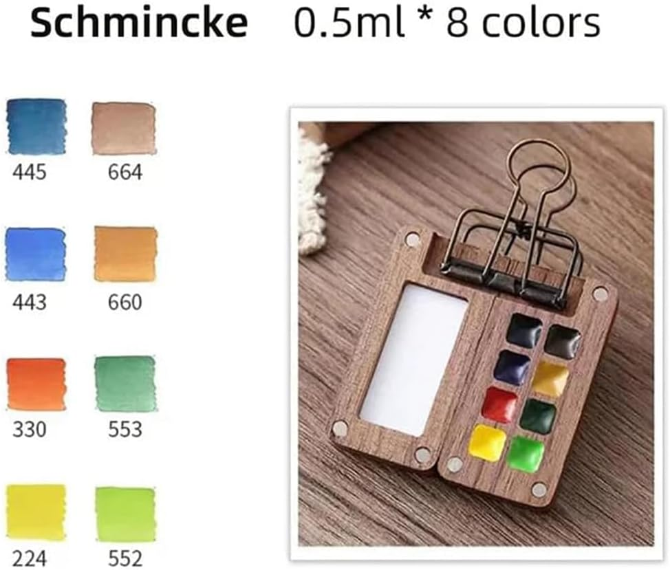 Travel Ready Paint Palette Bundle,Travel Paint Palette Set,Solyst Travel Paint Palette,Mini Travel Paint Palette B image number 1