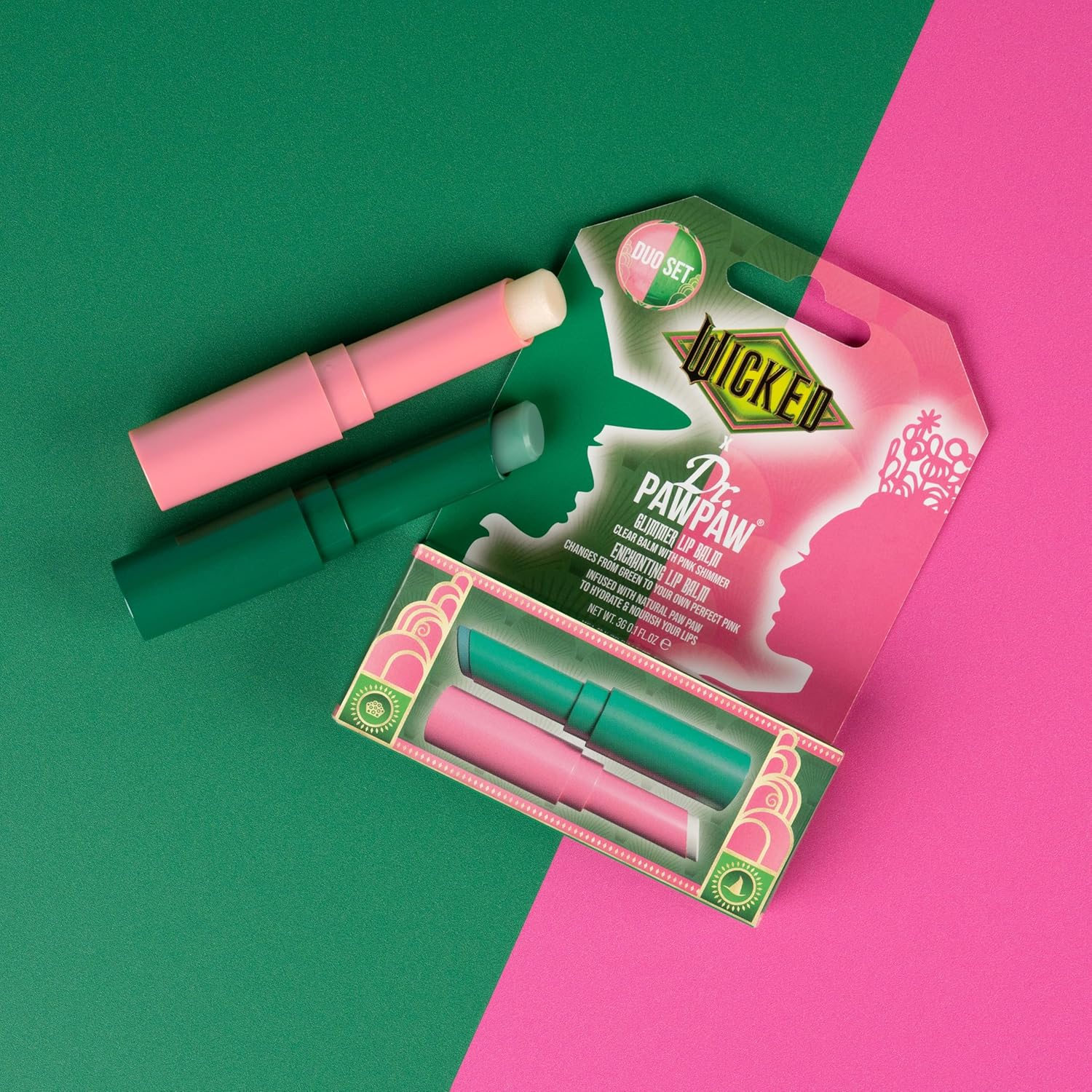 Dr.Pawpaw Wicked Enchanting & Glimmer Lip Balm Duo Pack image number 5