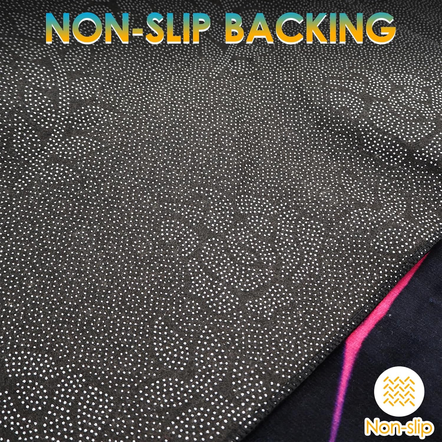 Gaming Rug Plush Playmat for Boy Room, Non-Slip 3D Gamer Flannel Play Mat Carpet, 160X120Cm Activity Area Rugs for Playroom,Livinroom, Bedroom Floor Mat Decor - Color 1 image number 5