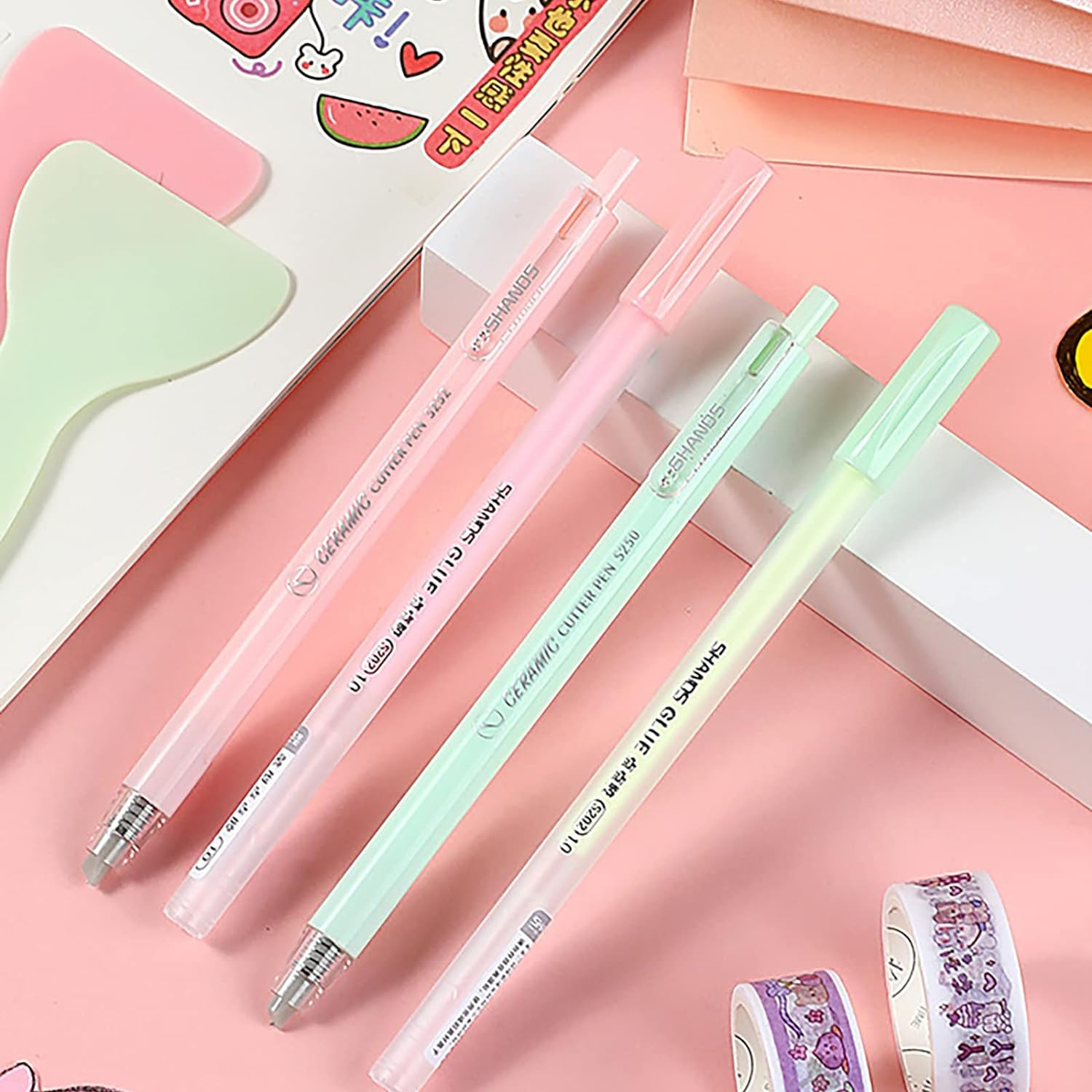 Doraking Scrapbooking Tools with Glue Tweezer Shovel Cutter Pen for Crafting, Scrapbooking, Card Making, Paper Crafts