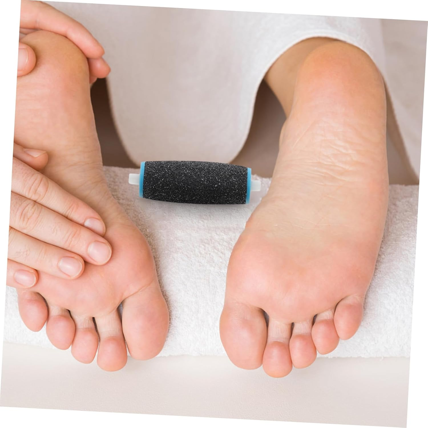 FOYTOKI 10Pcs Replacement Roller Heads for Electric Foot File Callus Remover Coarse Exfoliator for Foot File Refills image number 6