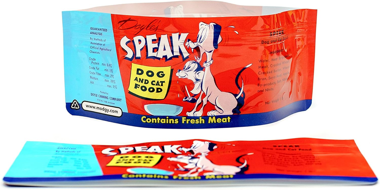 Modgy Dog Bowl 2-Pack Doggy Dog Design, Collapsible & Expandable, Convenient, Great for Traveling, Camping, Hiking, Picnics & More image number 4