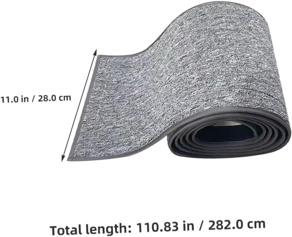 Ifundom Cat Exercise Running Wheel Mat Kitten Scratch Mat Replacement Carpet for Cat Exercise Wheel Non-Slip Large Treadmill Pad for Indoor Kitten L Size image number 5