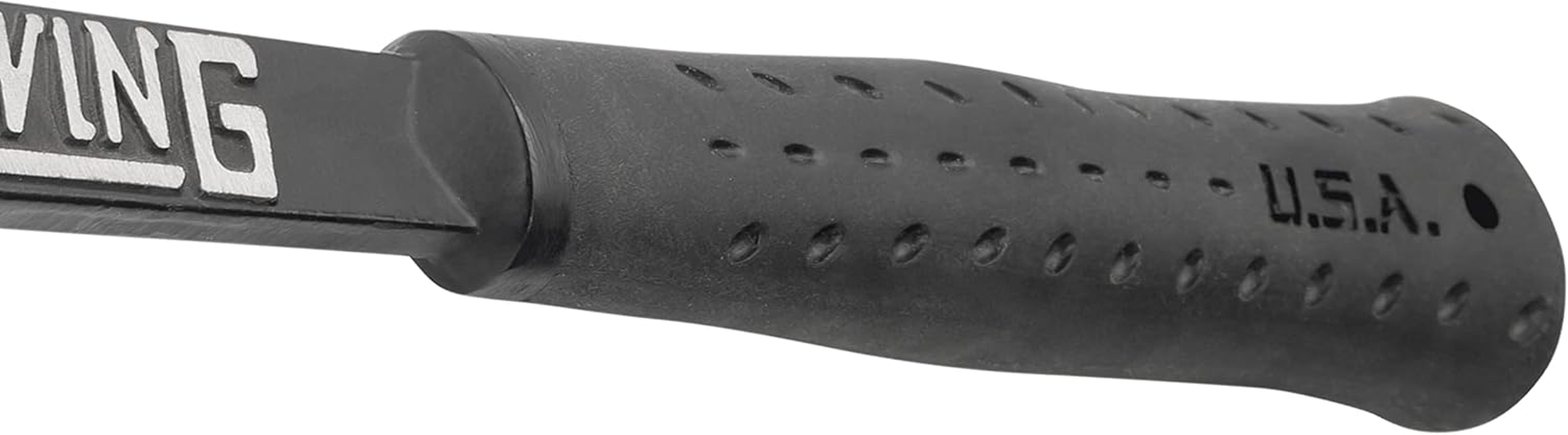 Estwing EB/15SM 15Oz Ultra Black Hammer, Milled Face, Shock Reduction Grip image number 4