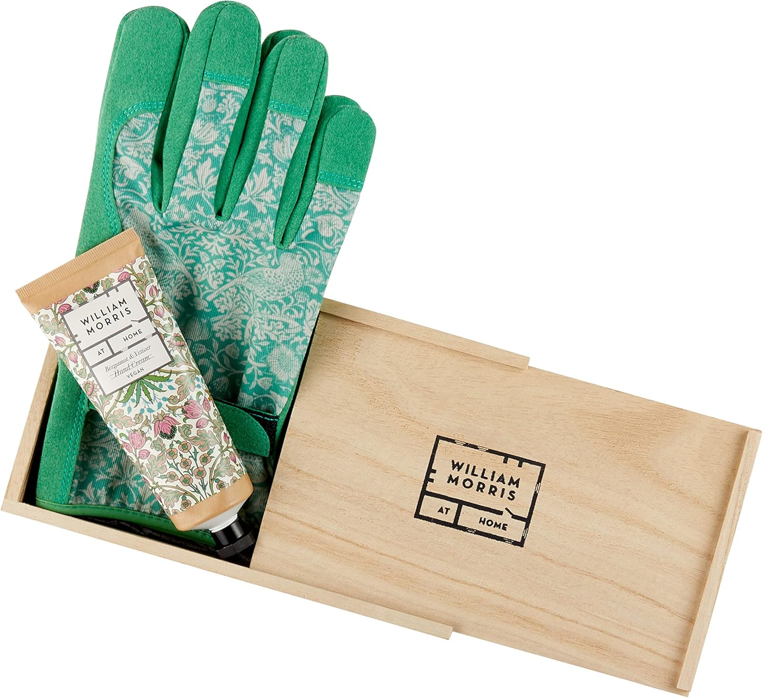 William Morris at Home Golden Lily Gardening Gloves Set image number 4