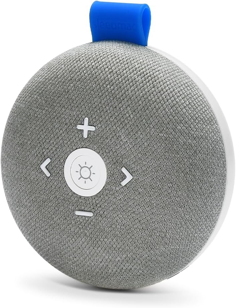 Sleepmac Go Baby Portable White Noise Machine and Night Light &ndash; White Noise, Pink Noise, Brown Noise, Lullaby, Nature Sounds, Child Lock, Memory Options (Cloud) image number 1