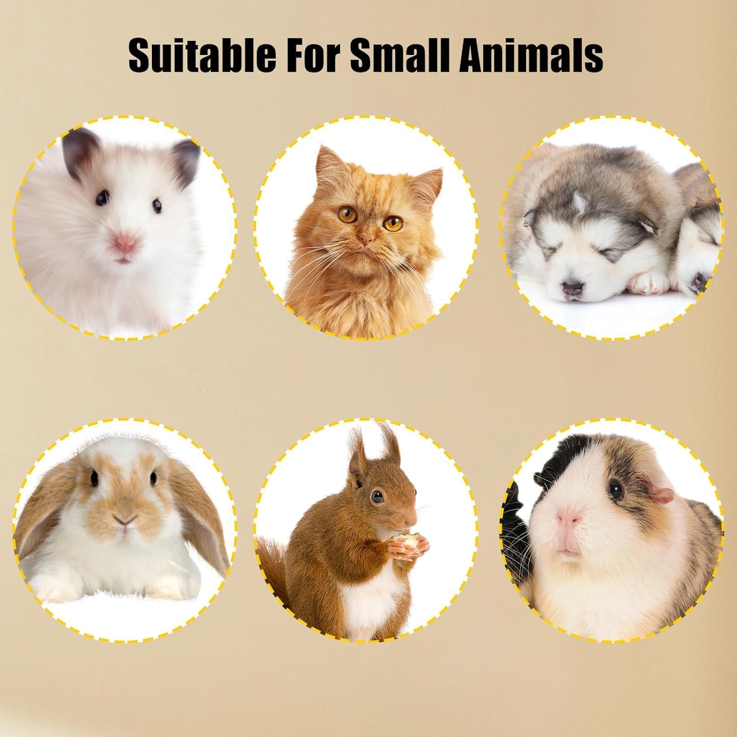 Pet Hanging Automatic Feeder and Waterer Set, Automatic Gravity Rabbit Feeding Station Waterer Set, Cage Cat Food Bowl Feeding Station for Puppy Kitten Chinchilla Hedgehog Guinea Pig Ferret image number 2