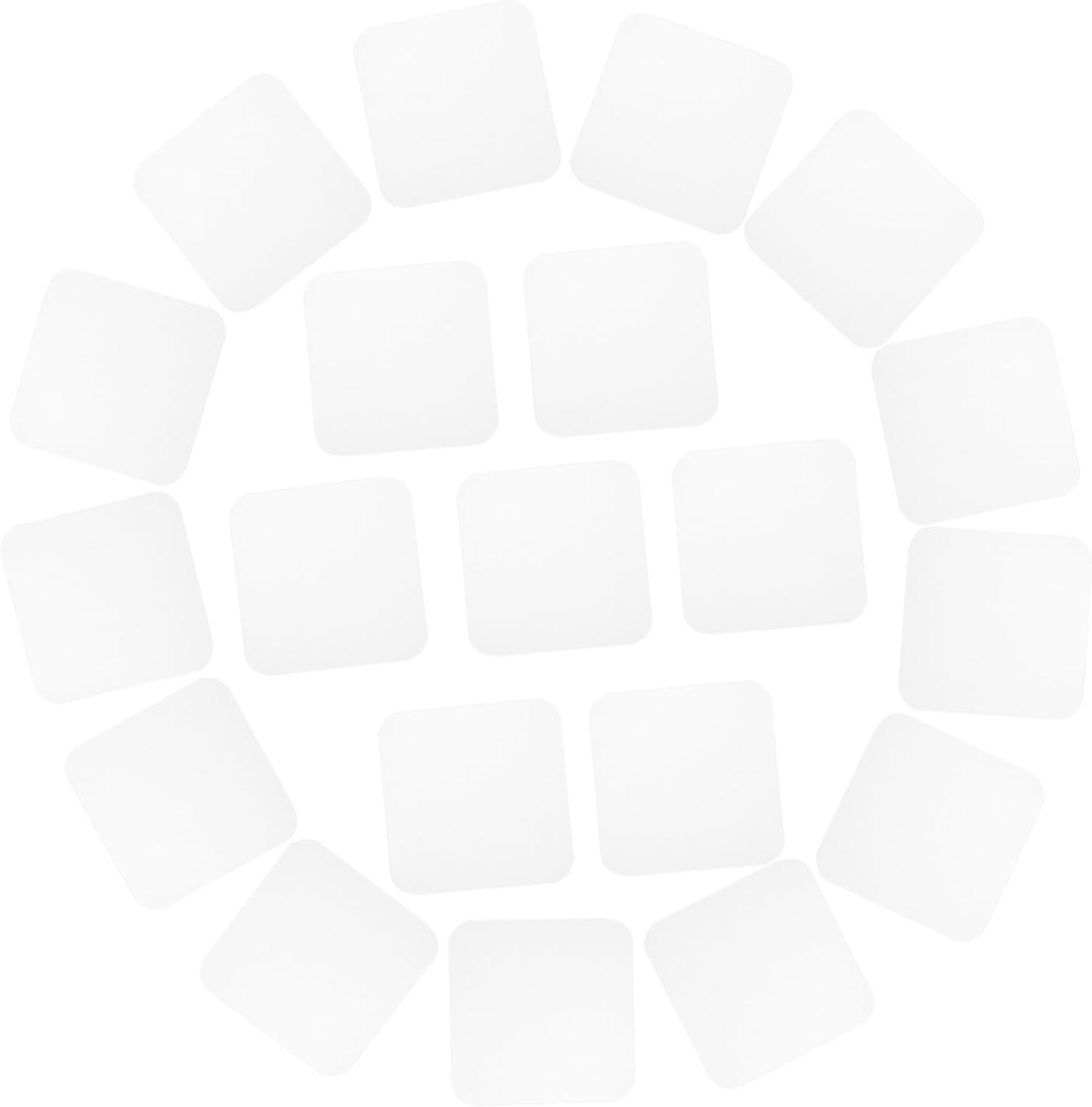 MAGICLULU 20Pcs Heavy Duty Double Sided Adhesive Tape Pads No Trace for Tiles Car Home Office