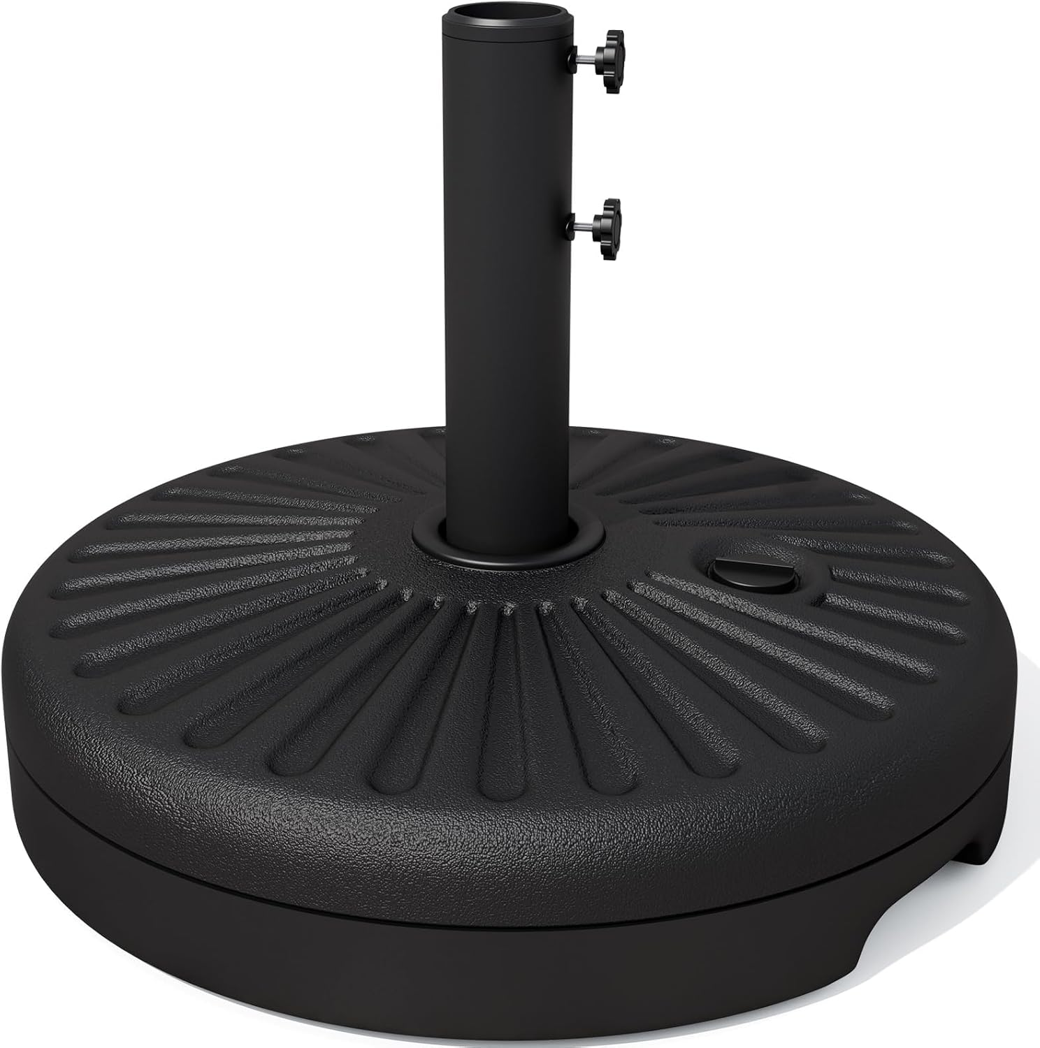 Outdoor Umbrella Base Stand, 22L Patio Umbrella Base Water Filled Stand, Patio Outdoor Heavy Duty Umbrella Holder (Black) image number 5