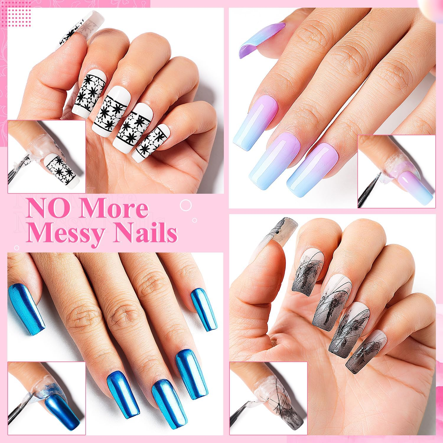 AIMEILI Liquid Latex Peel off Tape Odorless Cuticle Guard Polish Barrier Skin Protector for Nail Art 15 Ml 0.5 Fl OZ image number 1