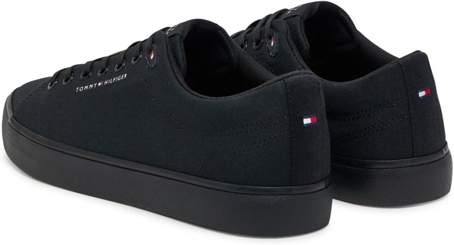 Tommy Hilfiger TH HI Vulc Low CORE Canvas Mens Sneakers image number 2