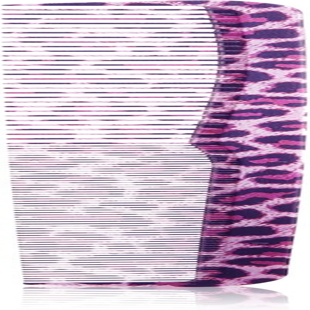 Uehara Cell Art Delrin Leopard Series Cut Comb S Blue