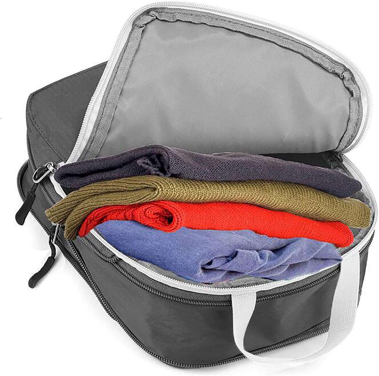 Packing Cubes,Compression Packing Cubes for Suitcases, Expandable Travel Organizer for Luggage, Lightweight Suitcase Organizers for Woman & Man,Pink image number 3