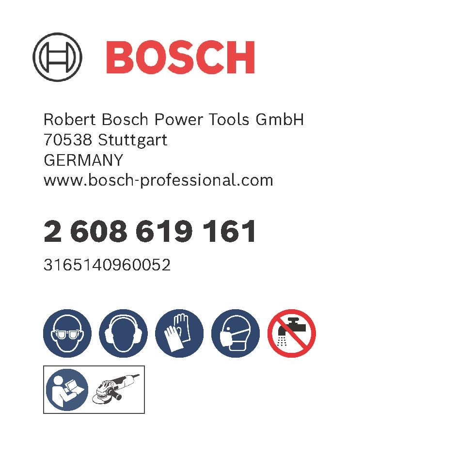 Bosch Accessories 1X X-LOCK R574 Best for Metal Fibre Sanding Disc (For Steel, Stainless Steel, Cast Iron, &Oslash; 125Mm, Grit 60, Professional Accessories for Angle Grinders from Most Brands) image number 1