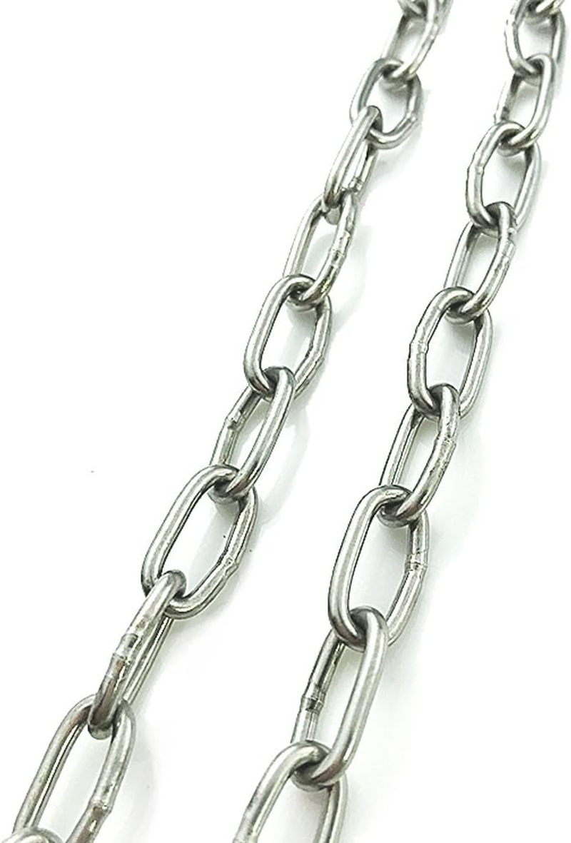 Ebamaz Parrot Foot Chain for Small Medium Large Birds Stainless Steel Anklet Ring for Pet Training (NO.15 (14.5Mm)) image number 3