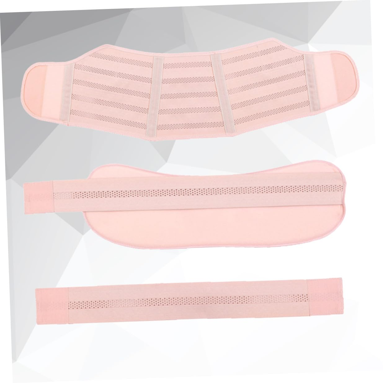 Healvian Adjustable Maternity Support Belt for Pregnancy Pelvic Support Breathable Nude Belly Band with Skin-Friendly Air Mesh Fabric for Comfort and Stretch Mark Prevention image number 6