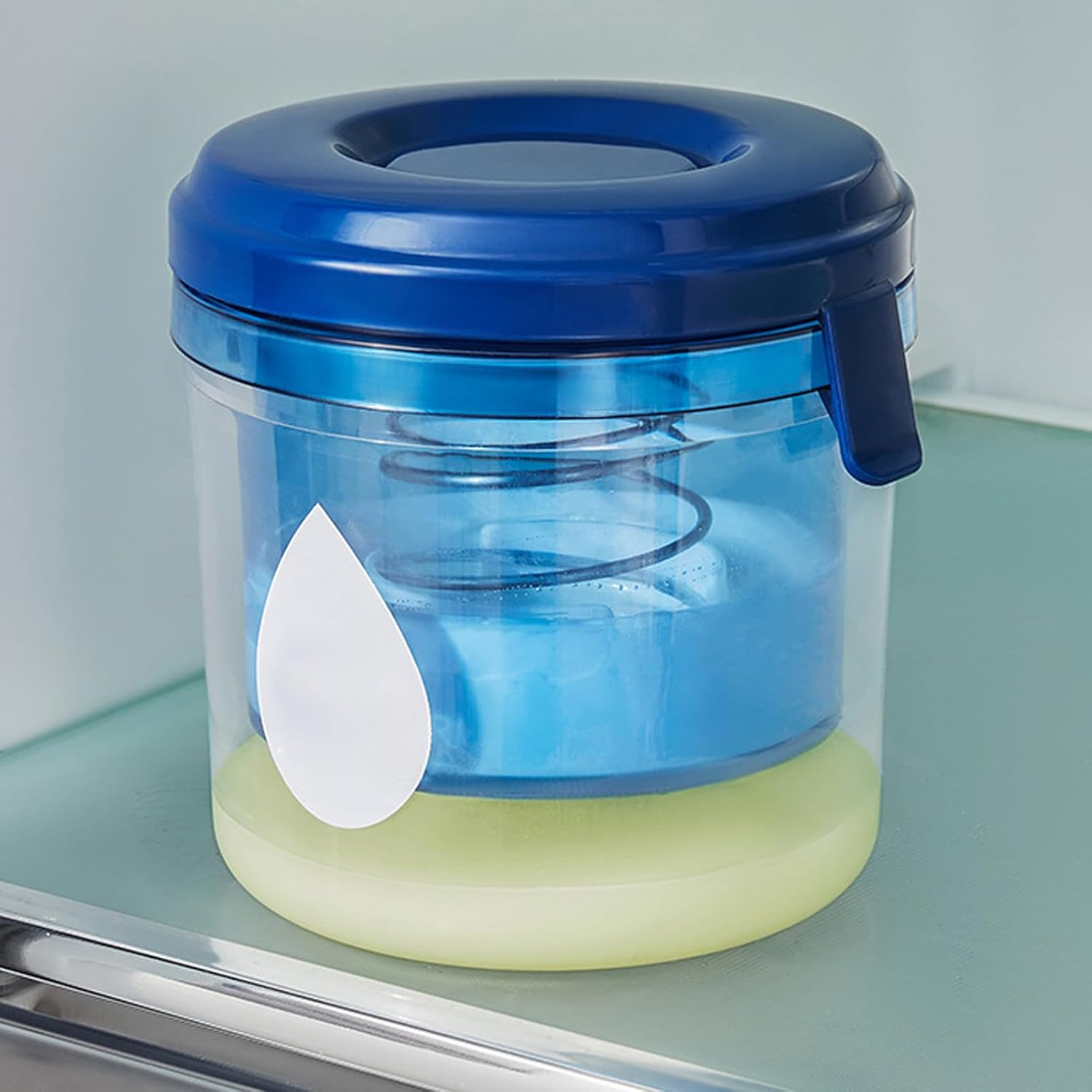 Greek Yogurt Strainer, Yoghurt Maker Strainer with Mesh Filter & Lid for Thick Greek Yogurt, Homemade Yogurt Filter Maker for Nut Milk for Greek Yogurt Cheese, Whey Separator image number 3